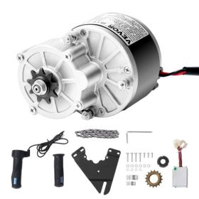 250W Electric Powerful Brushed DC Motor Kit 24V 2700rpm with Upgraded Speed Controller