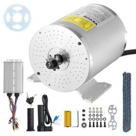 3000W Electric Brushless DC Motor Kit 72V 4900rpm Motor with Speed Controller