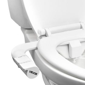 Bidet Attachment for Toilet Self-Cleaning Dual Nozzles Adjustable Pressure