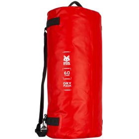 60 LITER DUFFLE (Option: RUCKSACK WTRPRF ZIPPER  840D  RED)