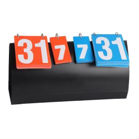 4 Digit Sports Competition Score Board Scoreboard for Table Tennis Basketball Badminton (Option: as picture)