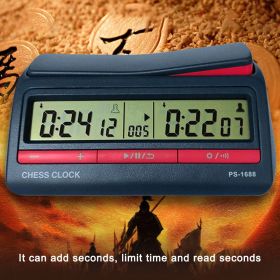 Chess Clock Chinese Chess / Go / Chess Games Timer Clock Game Timer Chess Digital Timer Board Game Clock (Option: Multicolor)
