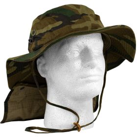 ADVANCED HOT (Option: WEATHER BOONIE HAT  WOODLAND CAMO)