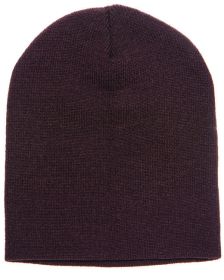 Yupoong 1500 Adult Knit Beanie (Color: BROWN, size: OS)