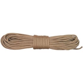 NYLON BRAIDED CORD 50' HANK (Option: COYOTE(TAN))