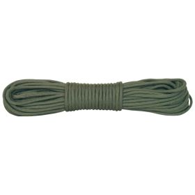 NYLON BRAIDED CORD 50' HANK (Option: BLACK)