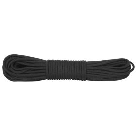 NYLON BRAIDED CORD 100' HANK (Option: BLACK)