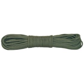 NYLON BRAIDED CORD 50' HANK (Option: OLIVE DRAB)